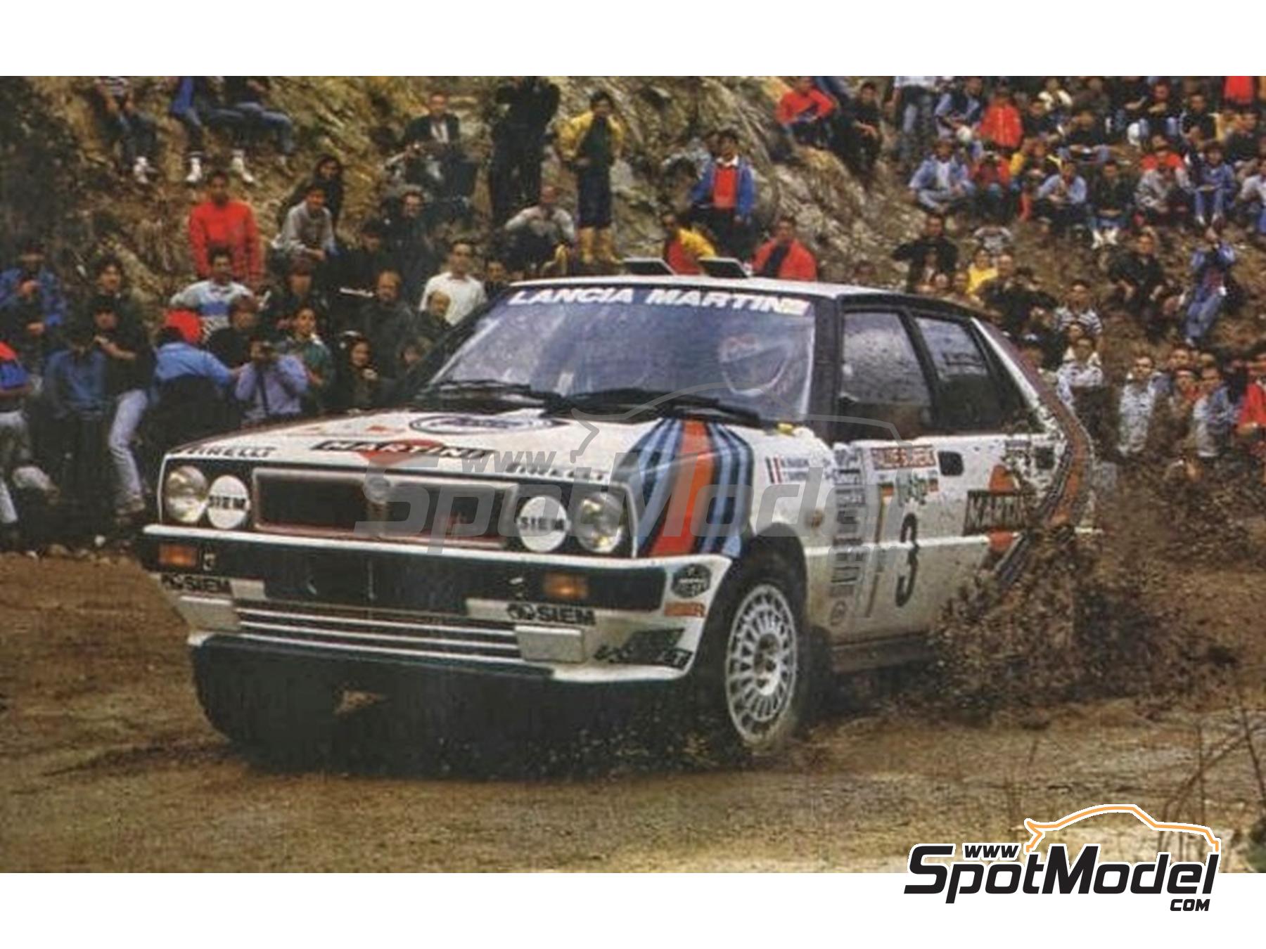 TRANSKIT LANCIA DELTA HF 4WD MARTINI - 1987 RALLY PORTUGAL / SAN REMO WINNERS